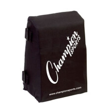 Champion Sports LGKSA Adult Catchers Knee Support, Black