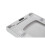 EUROSHOWERS V20 Square Shape 1 Button Quick Release Soft Close Toilet Seat 6