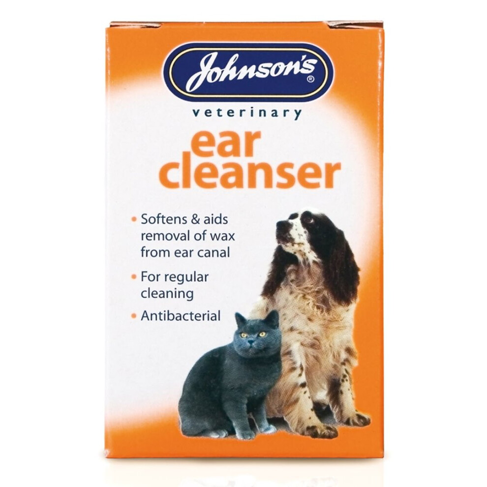 Johnson's Vet Dog & Cat Ear Cleanser 18ml