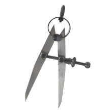 Spring Divider Adjustable Leg Caliper 3Inch 75mm  Carbon Steel Faithfull FAIDIV3