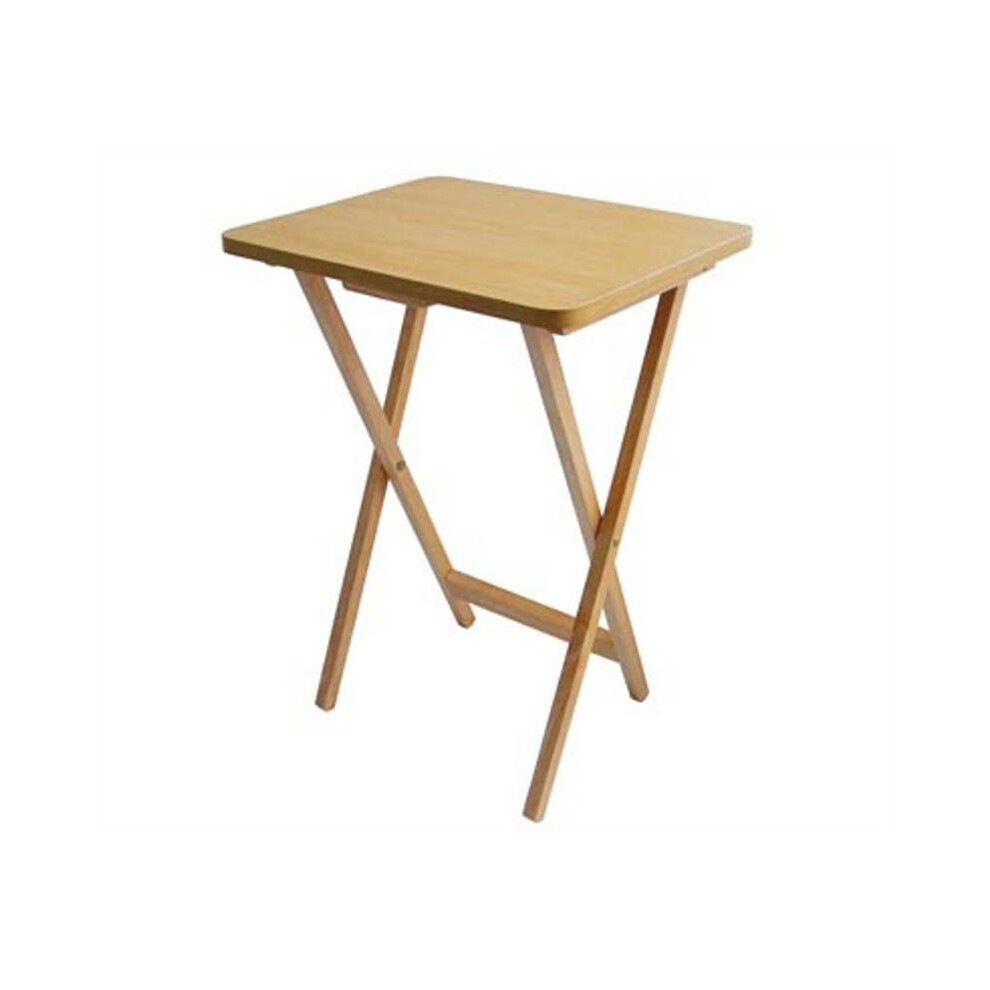 B&Q -  Space Saving Veneer Top Snack Table With White TopStylish Side Tables For Living RoomCoffee Table - Image 6