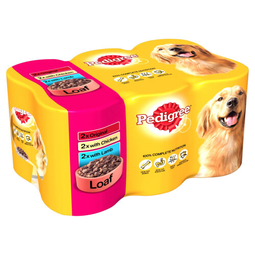 Pedigree Pedigree Can Loaf 6x400g