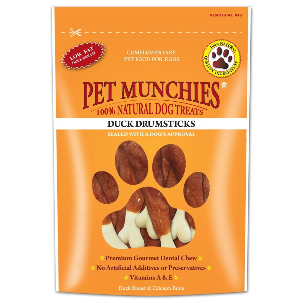 B&Q -  Duck Drumstick Treats 100G1 X PackSingle Pack - Image 5
