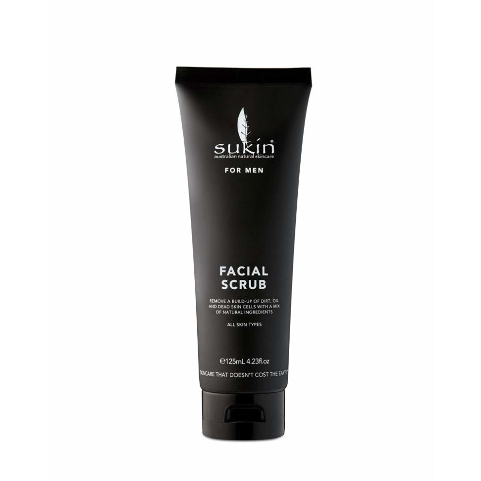 Sukin Men's Facial Scrub, 125 ml
