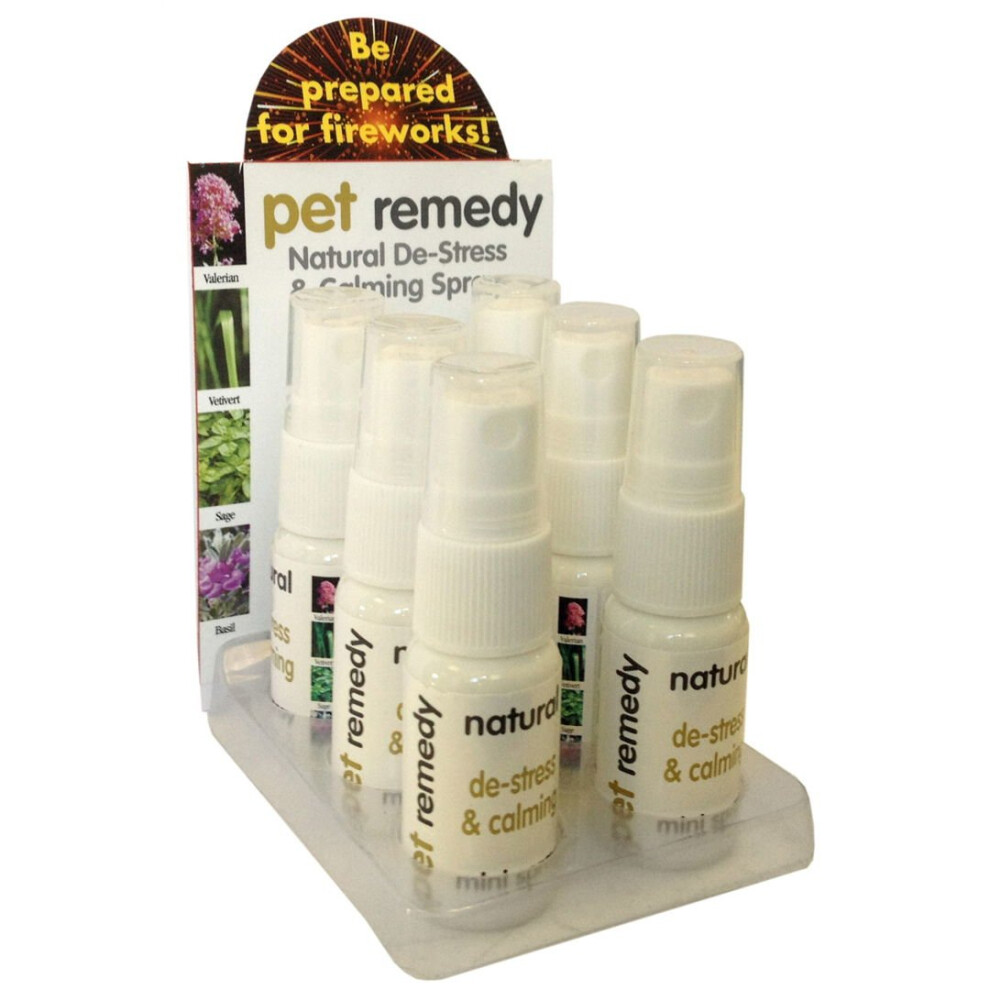 Pet Remedy Mini Calming Spray 15ml (Pack Of 6)