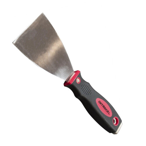 3'' Paint Scraper Tempered Spring Steel Blade Soft Handle Builders Amtech G0670 2