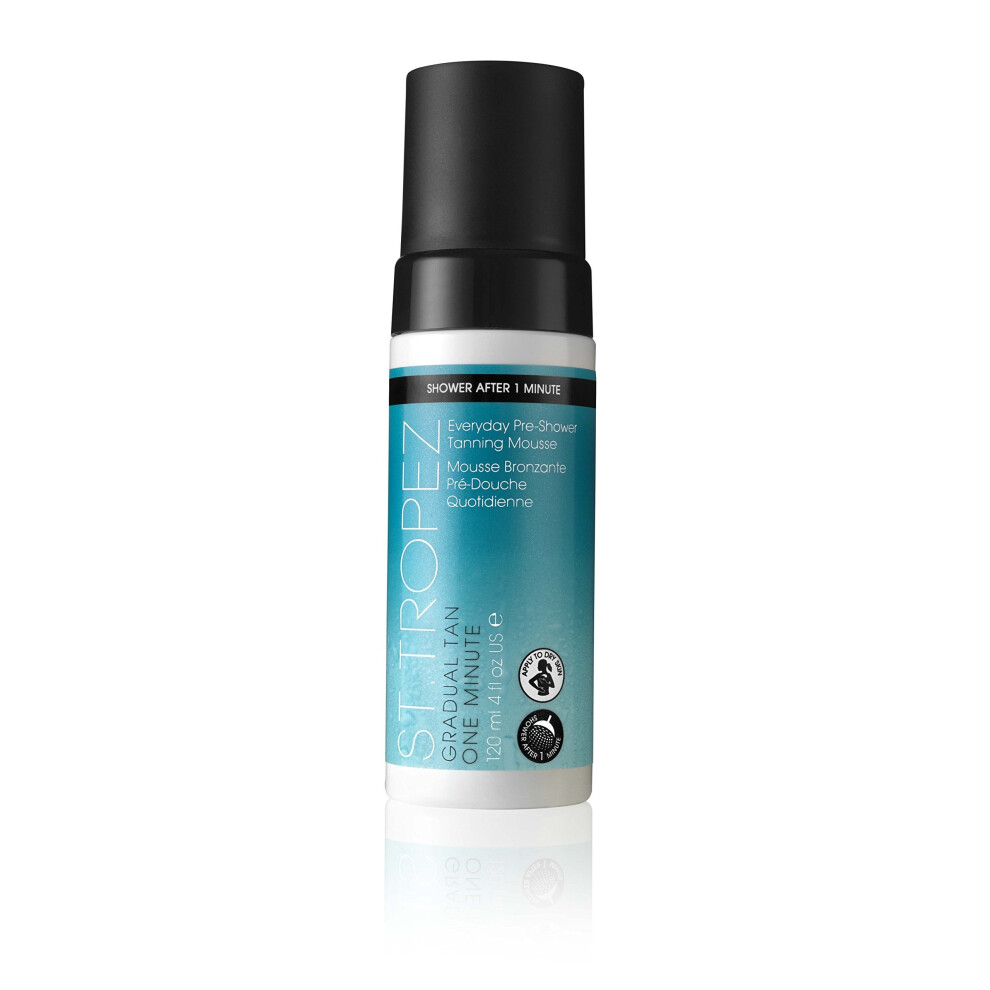 St.Tropez Gradual Tan 1 Minute Everyday Pre-Shower Tanning Mousse 120ml