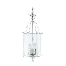 Searchlight 25cm 3 Light Chrome Georgian Ceiling Lantern Pendant Chandelier New
