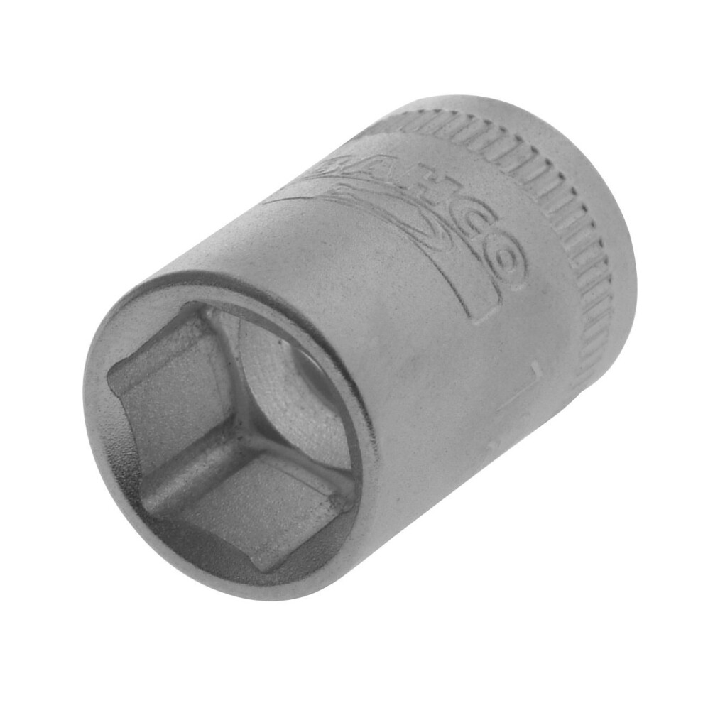 Bahco BAH38SM19 Hexagon Socket 0.375-inch Drive, 19 mm, Silver