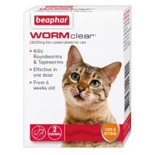 Beaphar Wormclear Cat 2 Tablets