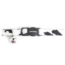 Safety Buckle Cat Collar Camoflage Black & White