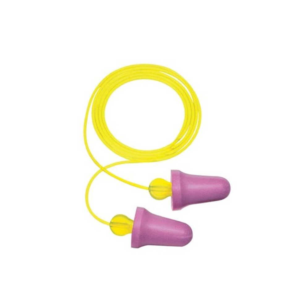 Photos - Safety Equipment 3M Personal Safety Division 247-P2001 No-Touch Corded Push-To-Fit Earplugs, Hearing Conservation P2001 100 per case