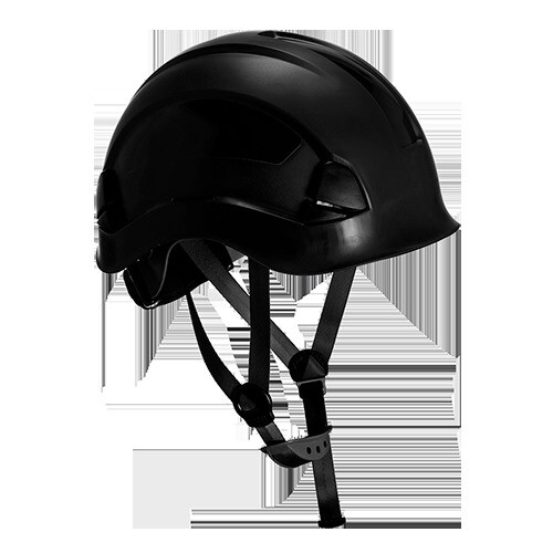 Black Portwest PS53 Safety Helmet Hard Hat Short Peak