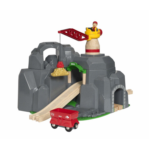 Brio BRIO World - Crane and Mountain Tunnel - Jigsaw Puzzle