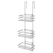 (Silver) 3 Tier Hanging Shower Caddy Bathroom Organiser