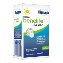 Humana Benelife Acolic, infants enzyme lactase, colic 30ml
