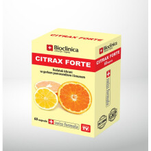 Citrax Forte 60 Capsules - Natural fat burner for weight loss, reduces appetite, speeds metabolism, melts fat deposits