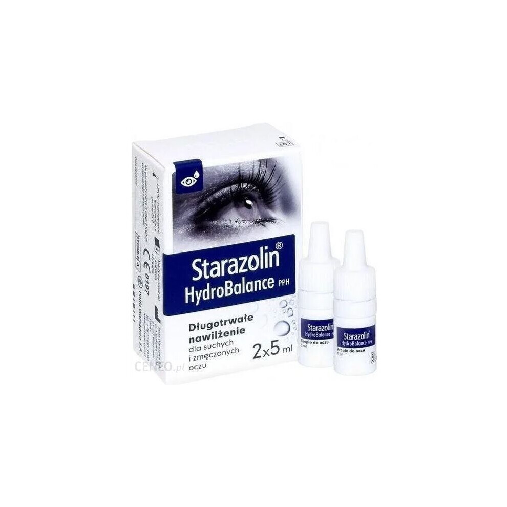 Polskie Suplementy Starazolin Hydrobalance Pph Nawilå¼Enie I Ochrona Oczu 2X5ml Eye Drops