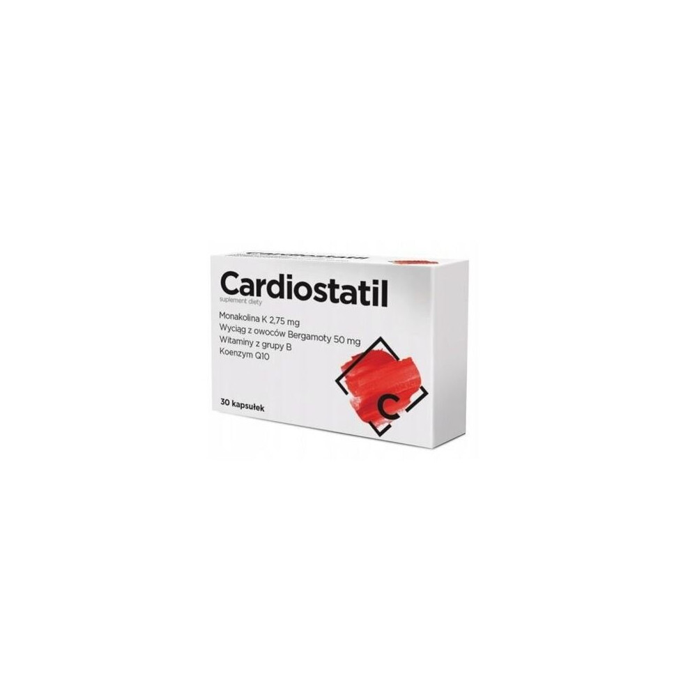 Polskie Suplementy Aflofarm Cardiostatil 30 Kap Maintain Normal Blood Cholesterol Levels