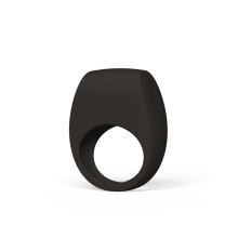 (Black) LELO TOR 3 Vibrating Penis Ring Cock Ring App Connected Adult Toy For Man and Woman With 8 Pleasure Settings For Enhanced Sensation, Base Blue