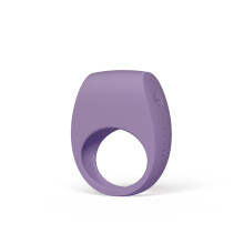 (Violet Dusk) LELO TOR 3 Vibrating Penis Ring Cock Ring App Connected Adult Toy For Man and Woman With 8 Pleasure Settings For Enhanced Sensation, Base Blue