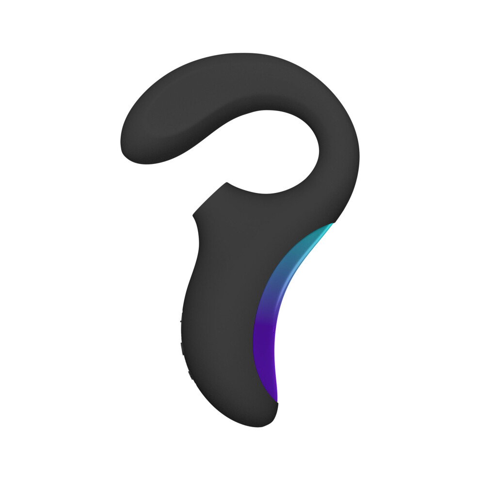Lelo (Black) Enigma Wave Triple Stimulation Vibrator For Women, Clit Vibrator And G-Spot Vibrator With Wavemotion Technology And 8 Vibrating Patterns,