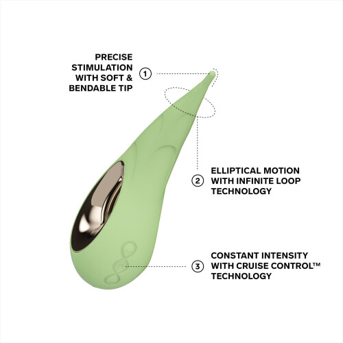LELO Lelo Klitorispunktsvibrator Pistaciecreme 2