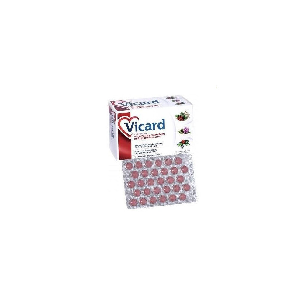 Colfarm Vicard 60 tab heart blood vessels cholesterol suplement