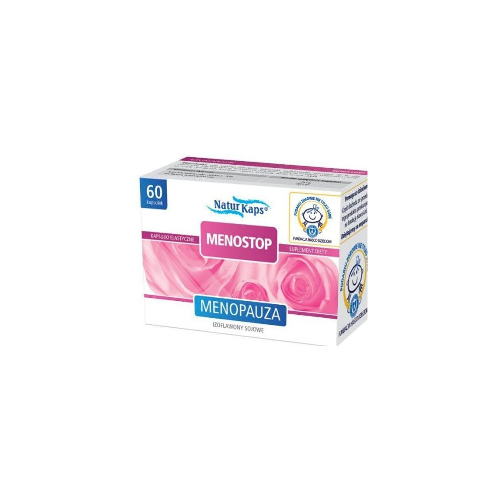 New Polskie Suplementy Women's Hasco Menostop 60 Kap Soy Isoflavones For Menopause