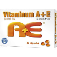 Hasco Vitaminum A + E (2500j.m + 100mg) 30 kap vitamin A E help vision antioxidant
