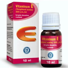 Hasco Vitaminum E krople 300 mg/ml, 10 ml - suplement witaminy E, wsparcie układu krążenia i ochrony przed stresem oksydacyjnym