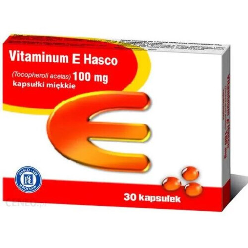 Hasco Vitaminum E 100mg 30 kap supplement
