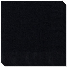 Black Luncheon Napkins 33cm 2 Ply - Pack of 20