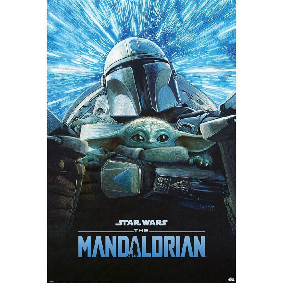 Star Wars: The Mandalorian S3 Lightspeed Poster