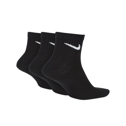 Nike (Black, M) Nike Mens Everyday Ankle Socks 1