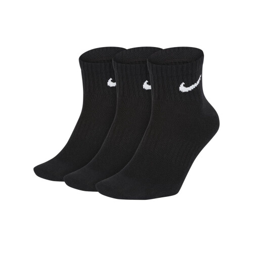 Nike (Black, M) Nike Mens Everyday Ankle Socks