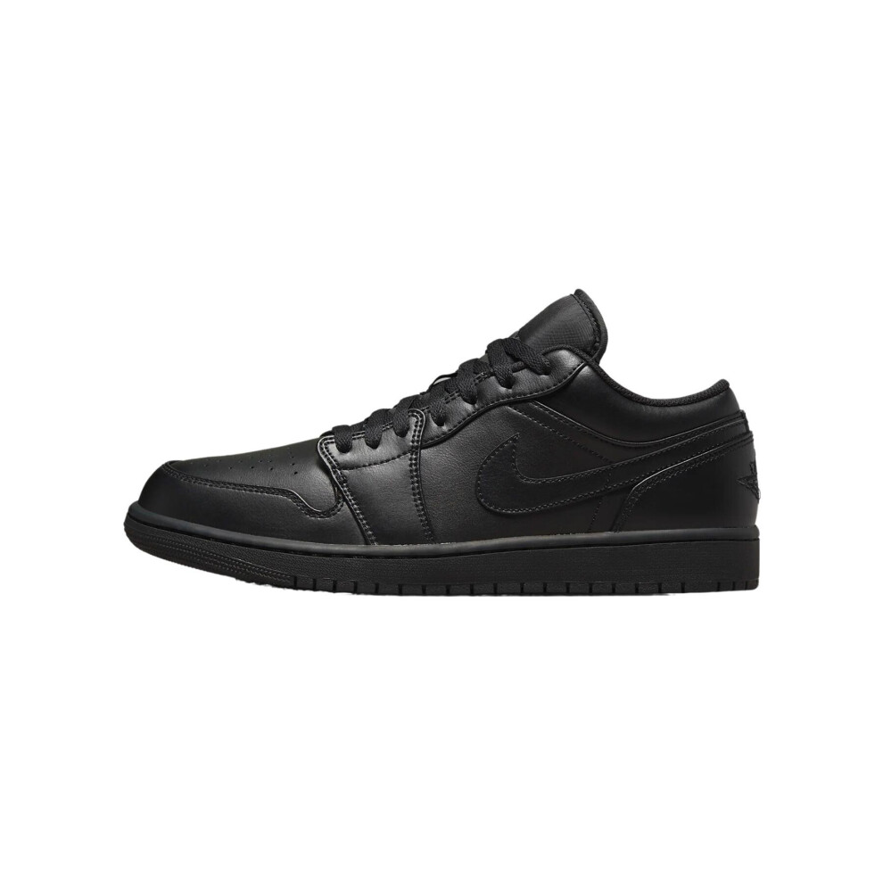 (Black, 10) Nike Air Jordan 1 Low Mens Shoes