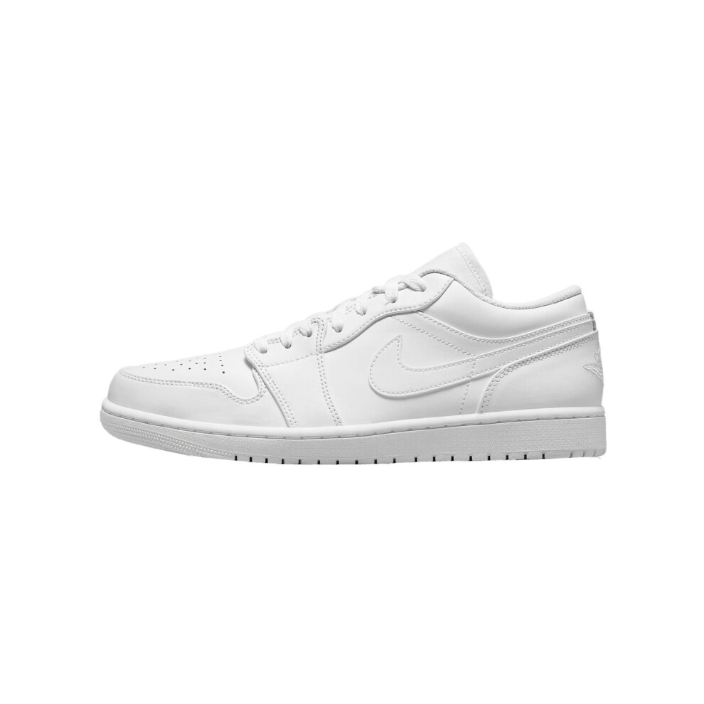 (White, 6) Nike Air Jordan 1 Low Mens Shoes