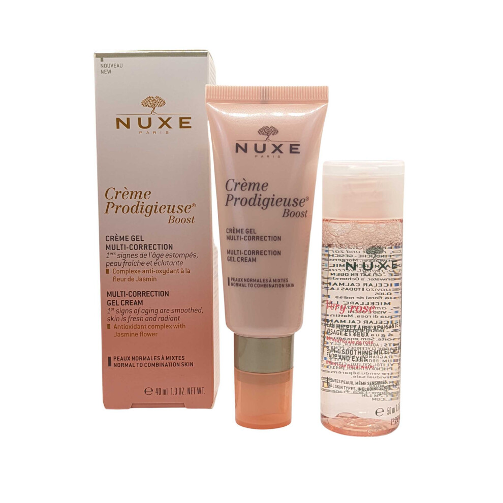 Nuxe Creme Prodigieuse Light Gift Set Gel-Cream 40ml + Micellar Water 50ml