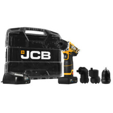 JCB 12V 4 IN 1 DRILL DRIVER 2.0AH LITHIUM-ION BATTERIES IN W-BOXX 102 POWER TOOL CASE : 21-12TPK2-WB-2
