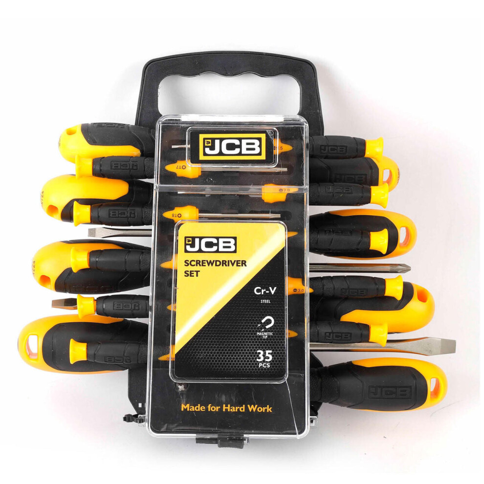 JCB 35 Piece Screwdriver Set : JCB-SWDVR-35PC