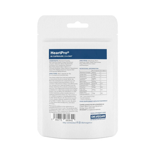 Dr. Vegan HeartPro - 60 Capsules 2
