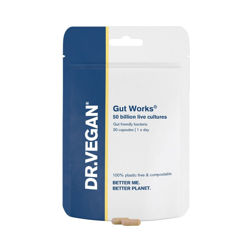 Dr. Vegan Gut Works - 30 Capsules
