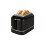 Texture Tilly 2 Slice Toaster Popping Smaller Slices Out Easy - Black 1