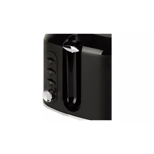 Texture Tilly 2 Slice Toaster Popping Smaller Slices Out Easy - Black 1