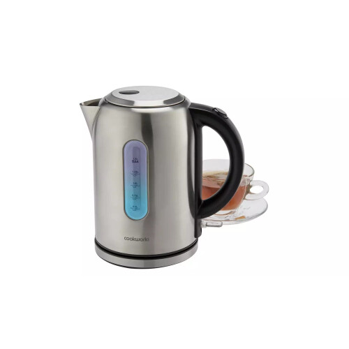 1.5L Illuminated Kettle Rapid Boil - Brushed Stainless Steel 1