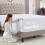Imperial Rooms (White, King) Extra Deep 40CM Fitted Sheet Bed Sheets Single Double King 2