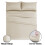 Imperial Rooms (Cream, Single) Extra Deep 40CM Fitted Sheet Bed Sheets Single Double King 2