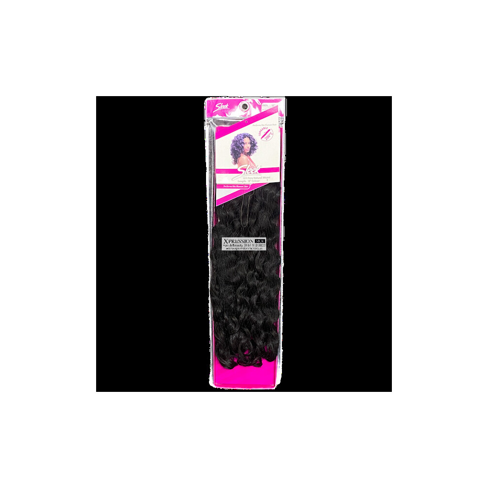By Sleek (2 Dark Brown) Sleek Peru Natural Weave Curl Natural 18'' Inch