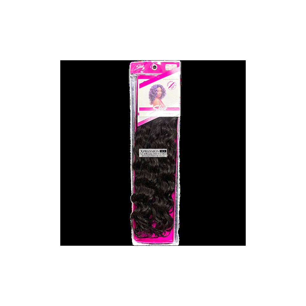 By Sleek (4 Light Brown) Sleek Peru Natural Weave Curl Natural 18'' Inch